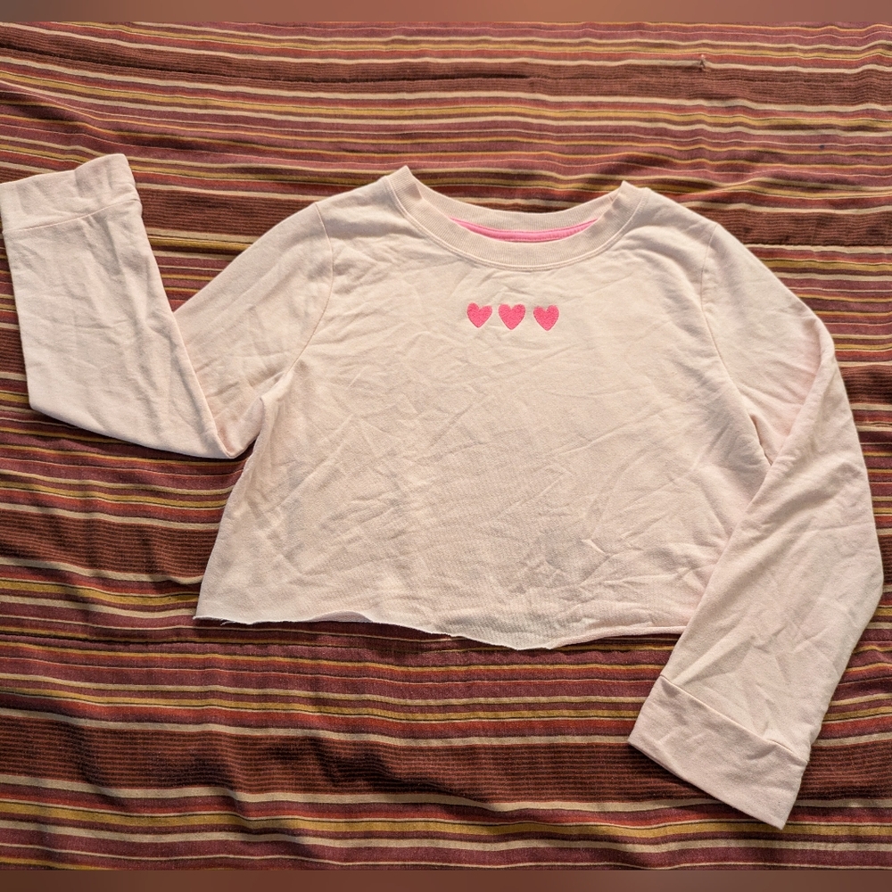 Cat & Jack Teen Crop Top Tee